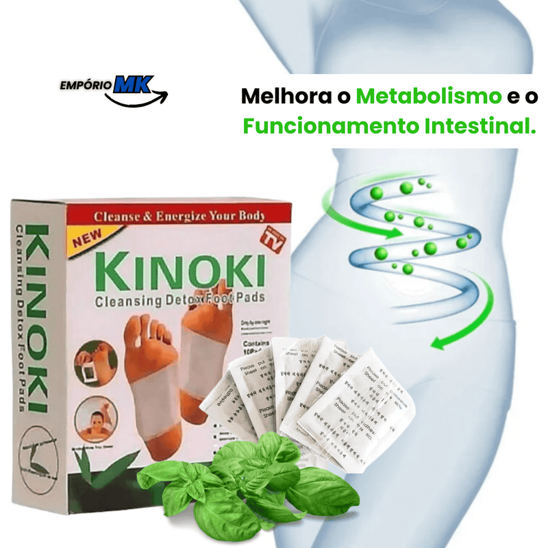 Kit Adesivo Detox - Elimina Dores, Inchaços e Desintoxica - 100% Natural - Frete Grátis+ Brinde Exclusivo