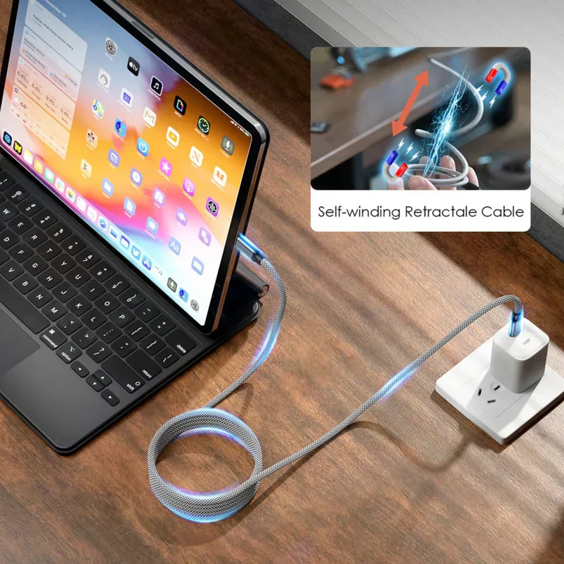 Cabo Magnetico Organizer Turbo - Frete Grátis+ Brinde Exclusivo