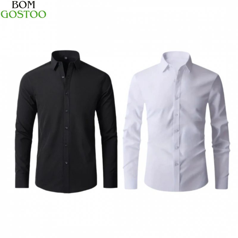 Camisa Social Ultra Tech - Pague 1 e Leve 2 - Frete Grátis + Brinde Exclusivo