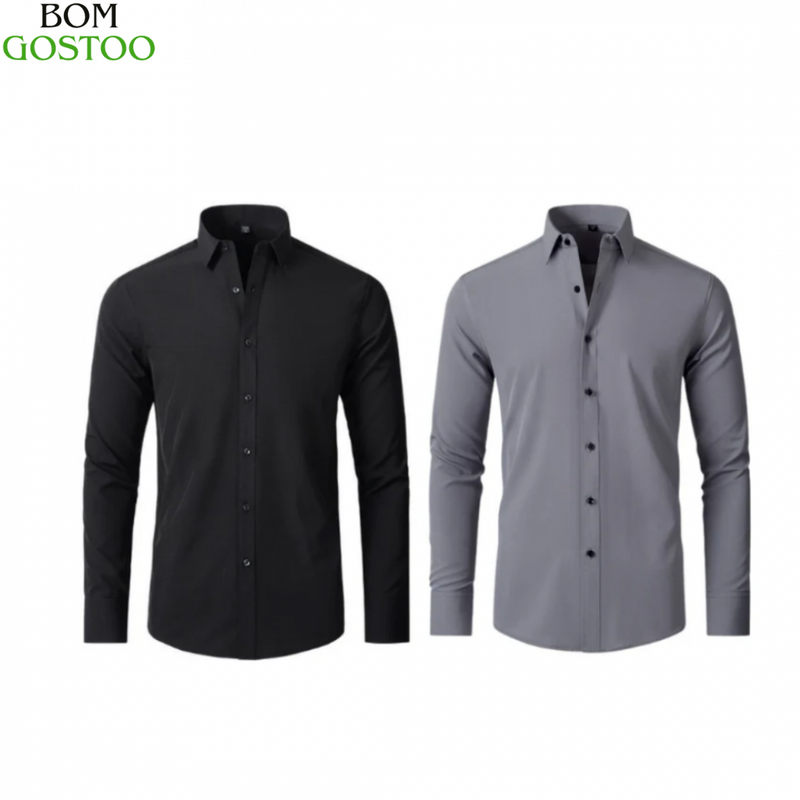 Camisa Social Ultra Tech - Pague 1 e Leve 2 - Frete Grátis + Brinde Exclusivo