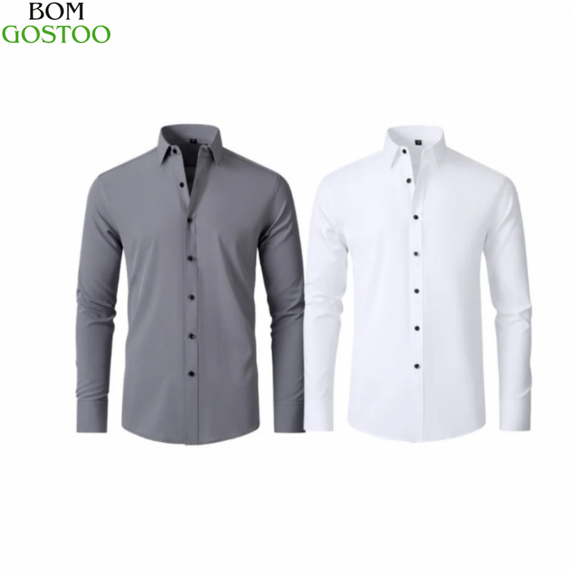 Camisa Social Ultra Tech - Pague 1 e Leve 2 - Frete Grátis + Brinde Exclusivo