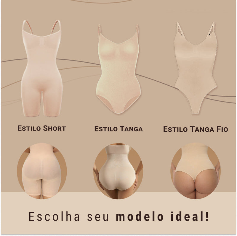 Oferta Temporária BodyShaper 2.0 - Body Modelador de Cintura [Kit Pague 1 Leve 2] - Frete Grátis+ Brinde Exclusivo