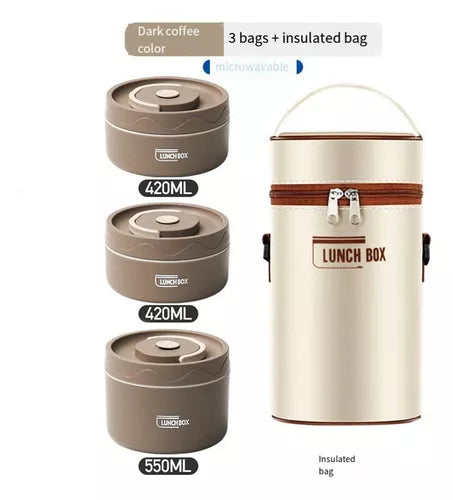 Lancheira Térmica 3 em 1 Super aquecida + Brinde Exclusivo