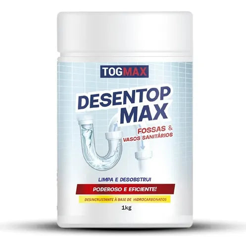 Desentop Pó Super Poderoso Desentope Pia Ralo Original 1kg