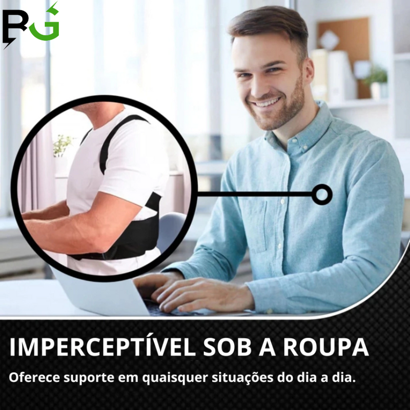 Corretor de Postura Ultra Body + Omega 3 de brinde