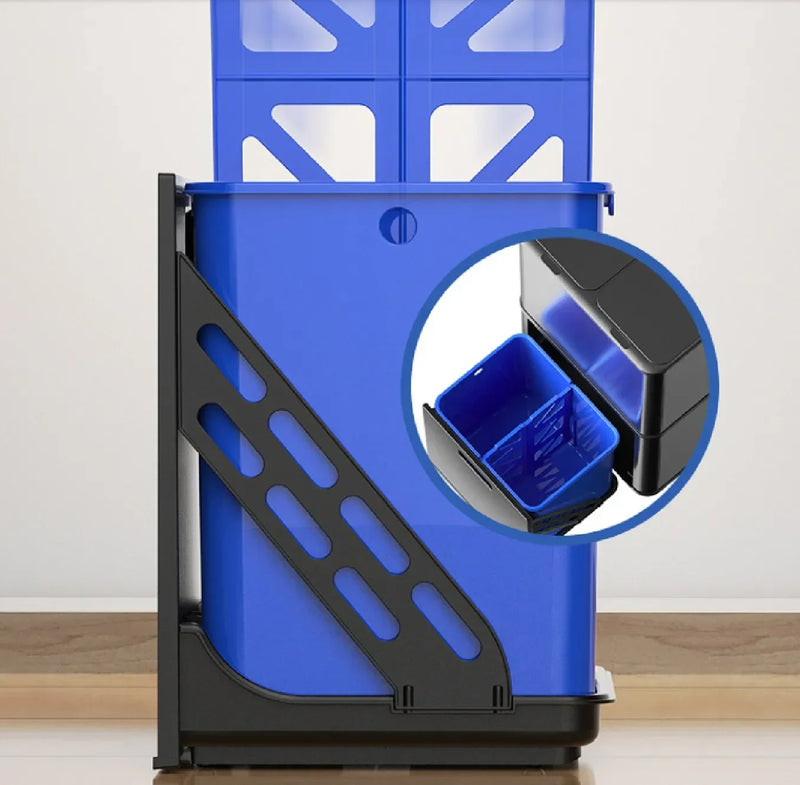Lixeira Inteligente Dupla Inox 60L com Sensor de Presença - Frete grátis + Brinde Exclusivo