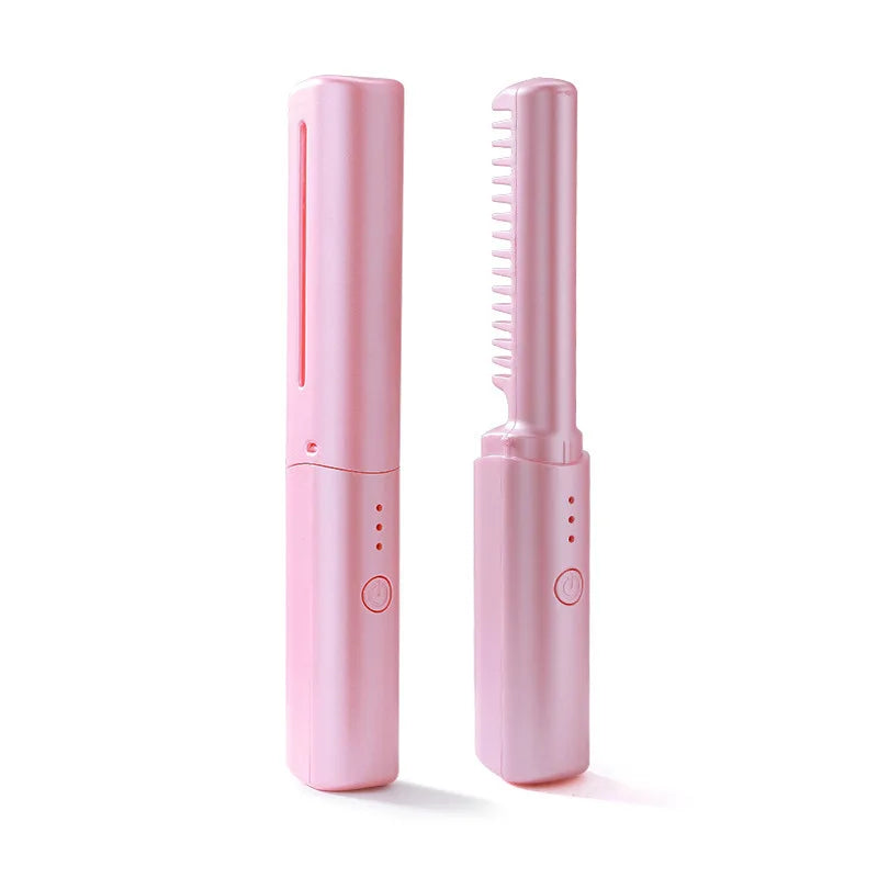 Pente Alisador de Cabelo 5 em 1 Sem Fio InfiniteGlam - Frete grátis+ Brinde Exclusivo