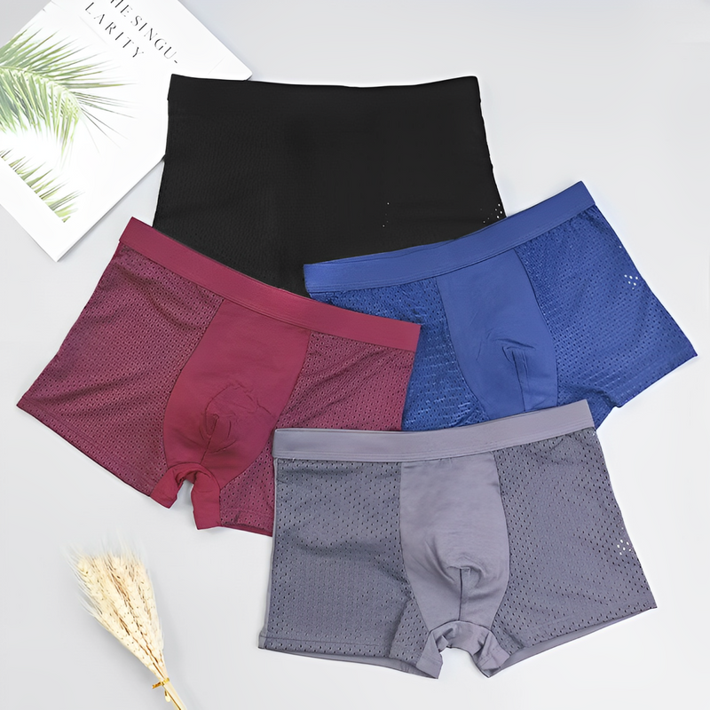 Cueca Bamboo Pro™ - Cueca Tecnológica Antibacteriana [Compre 4, Leve 8] - Frete grátis + Brinde Exclusivo