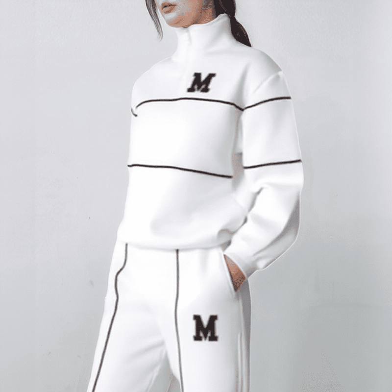 Conjunto Erin™ em Moletinho Ultra Macio e Modelagem Confort / Elegância Minimalista para Seus Dias Mais Tranquilos!