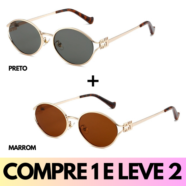 [COMPRE 1, LEVE 2] Óculos de Sol MIU MIU Solar - Frete grátis + Brinde Exclusivo