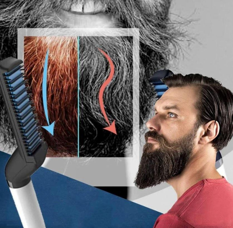 Alisador e Modelador de Barba e Cabelo  - Frete grátis + Brinde Exclusivo