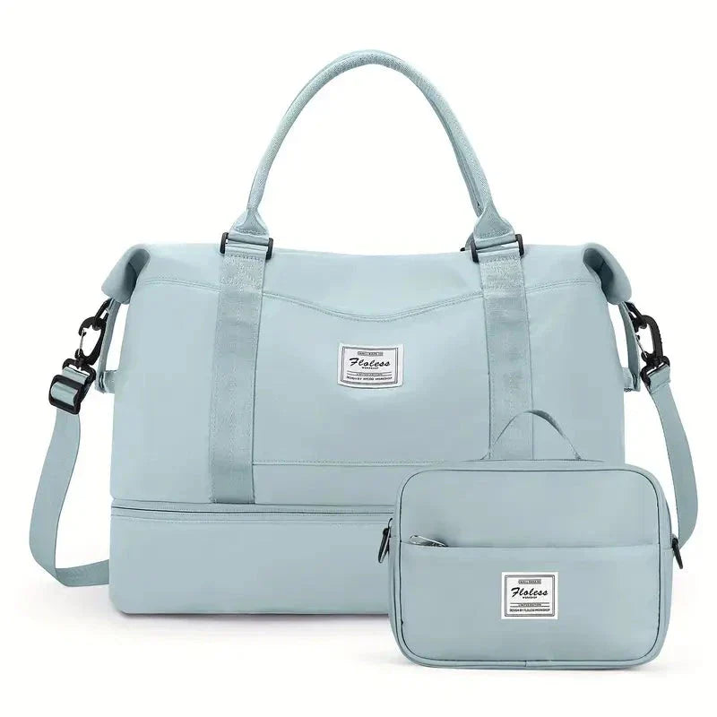 Bolsa-Mala Impermeável com Bolsos Multifuncionais - Elegância Urbana - Frete grátis + Brinde Exclusivo