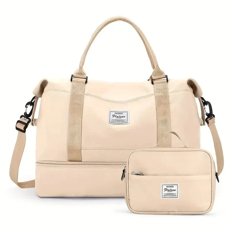 Bolsa-Mala Impermeável com Bolsos Multifuncionais - Elegância Urbana - Frete grátis + Brinde Exclusivo