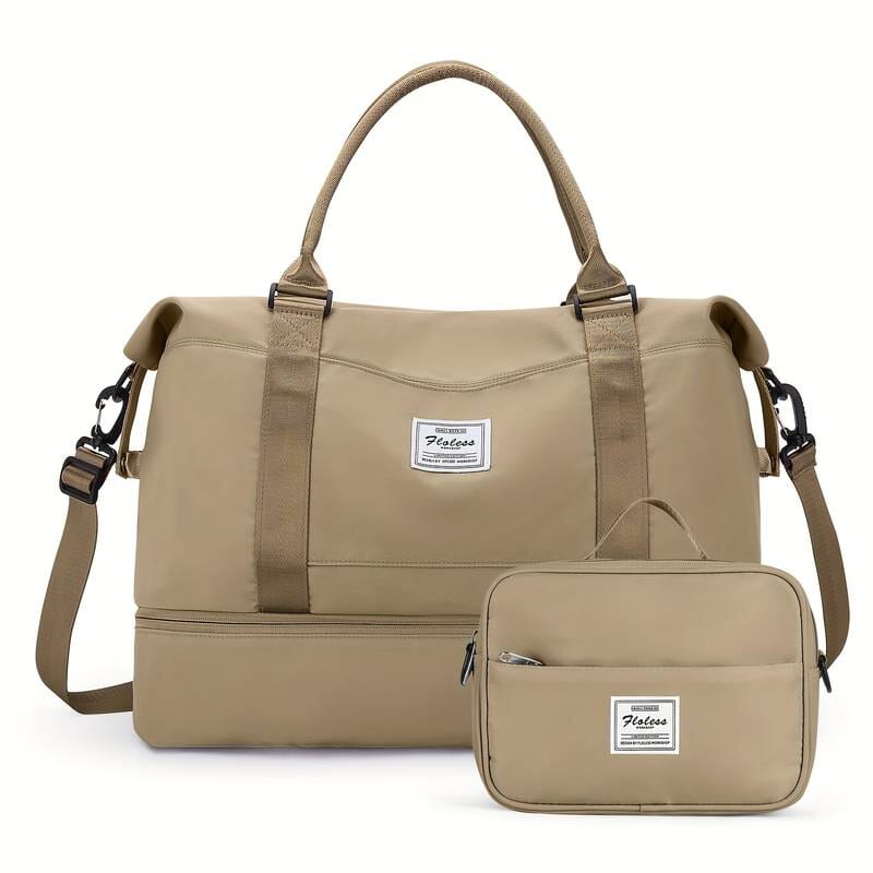 Bolsa-Mala Impermeável com Bolsos Multifuncionais - Elegância Urbana - Frete grátis + Brinde Exclusivo