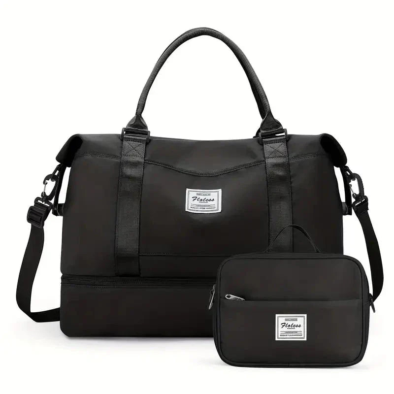 Bolsa-Mala Impermeável com Bolsos Multifuncionais - Elegância Urbana - Frete grátis + Brinde Exclusivo