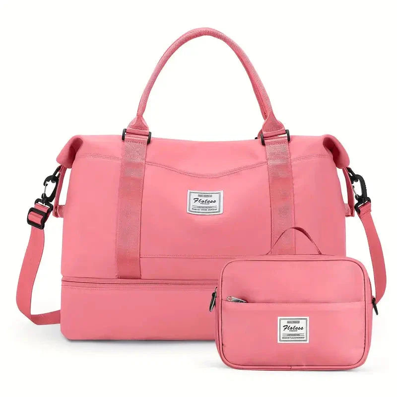 Bolsa-Mala Impermeável com Bolsos Multifuncionais - Elegância Urbana - Frete grátis + Brinde Exclusivo