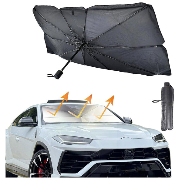 Quebra Sol Para Brisa Carro Protetor Solar Guarda Chuva universal Flexível - Frete Grátis+ Brinde Exclusivo