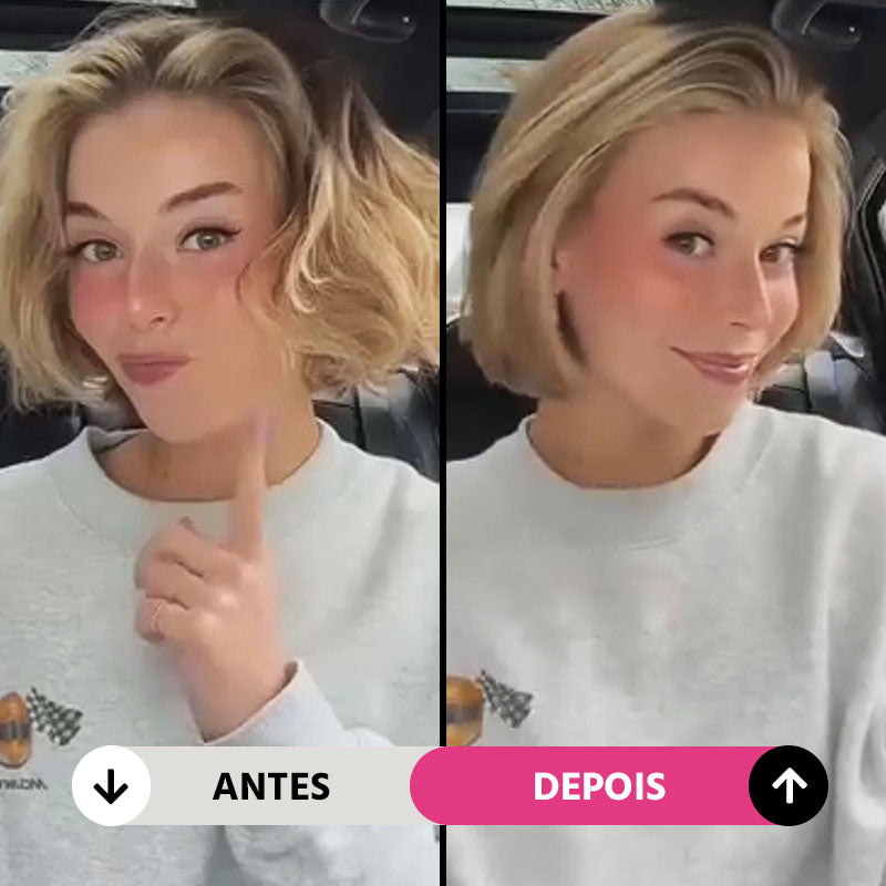 Pente Alisador de Cabelo 5 em 1 Sem Fio InfiniteGlam - Frete grátis+ Brinde Exclusivo