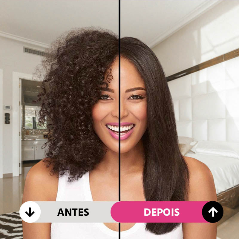 Pente Alisador de Cabelo 5 em 1 Sem Fio InfiniteGlam - Frete grátis+ Brinde Exclusivo