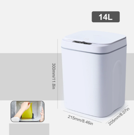 Lixeira Inteligente Automática com Luz LED | Airys - Frete grátis + Brinde Exclusivo
