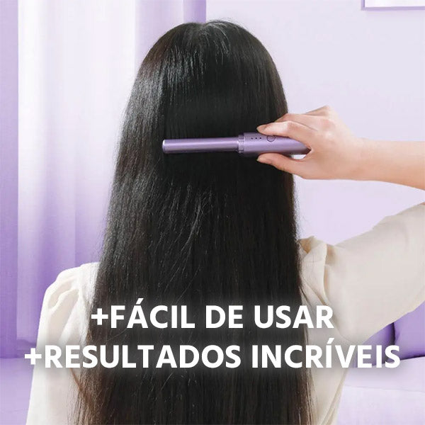 Pente Alisador de Cabelo 5 em 1 Sem Fio InfiniteGlam - Frete grátis+ Brinde Exclusivo